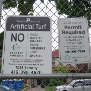 Artificial turf rules
